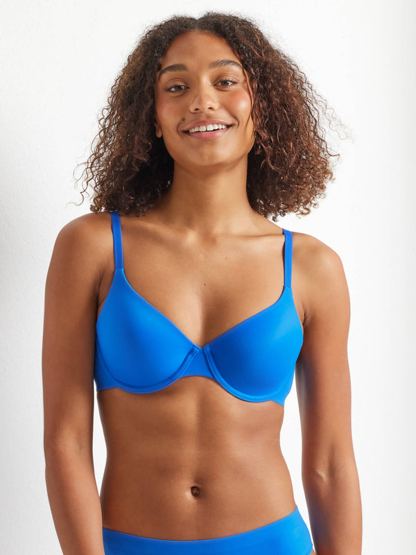 Buy Kayser Women's Be Free Plunge Bra - Reflecting Pond - MyDeal