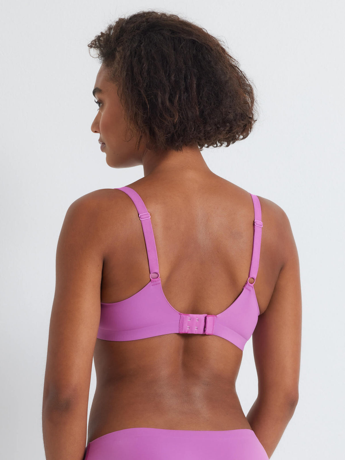 Alive Bandeau Wire Free Bra in Hyper Violet Purple by Kayser Lingerie