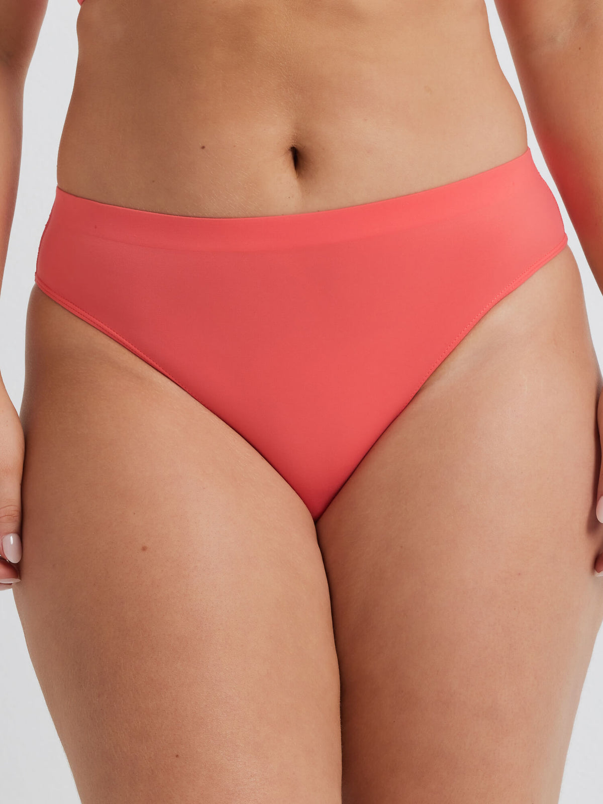 Alive Brazilian Bikini Underwear in Coral by Kayser Lingerie