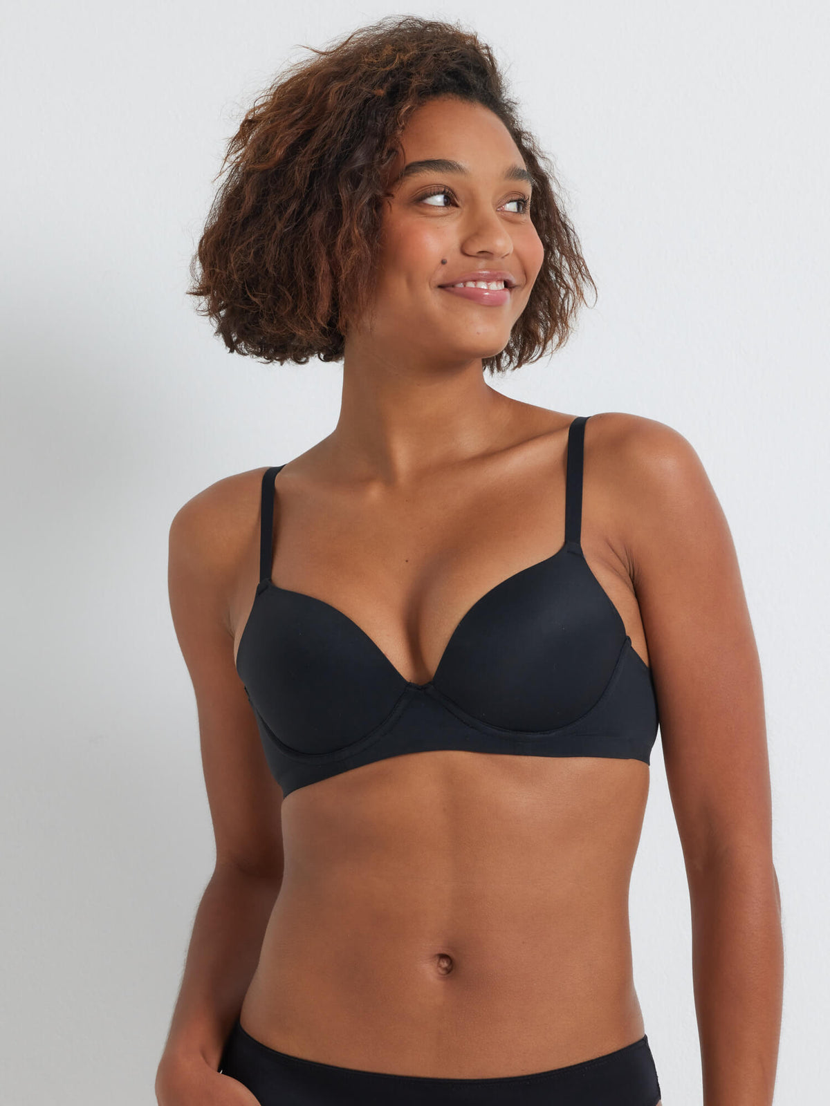 Alive Graduated Push Up Bra in Black by Kayser Lingerie