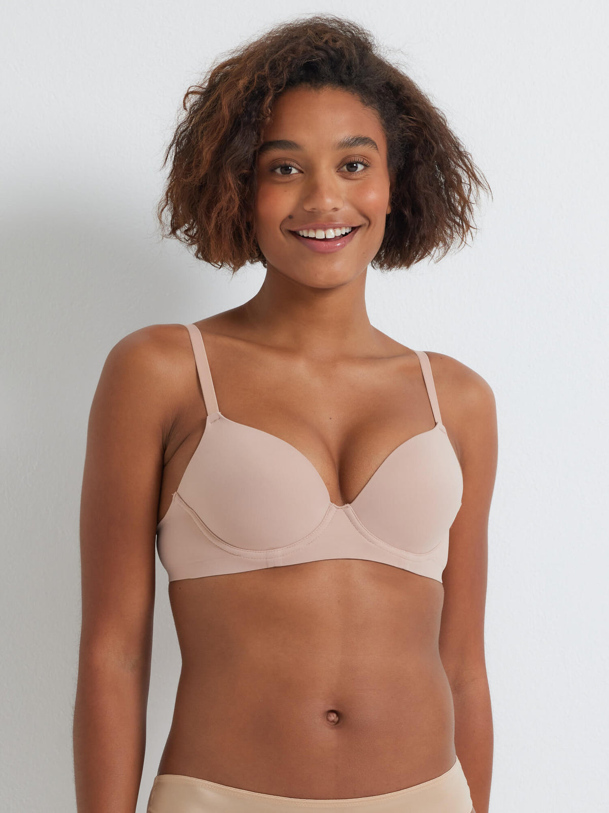 Alive Graduated Push Up Bra in Nude by Kayser Lingerie