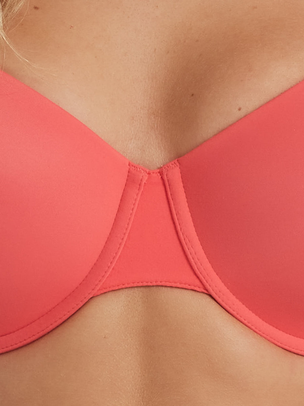 Alive T-Shirt Bra in Sunset Coral by Kayser Lingerie