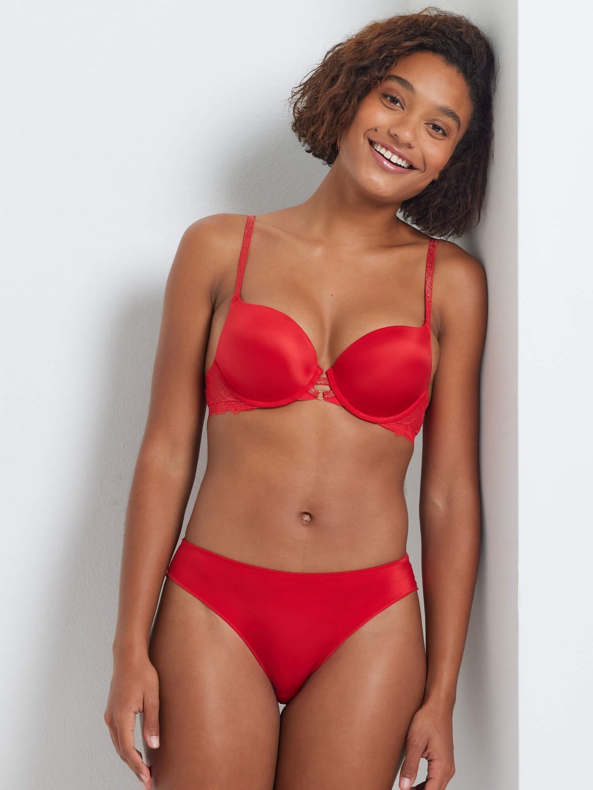 Bombshell Super Boost Bra in Salsa Red by Kayser Lingerie