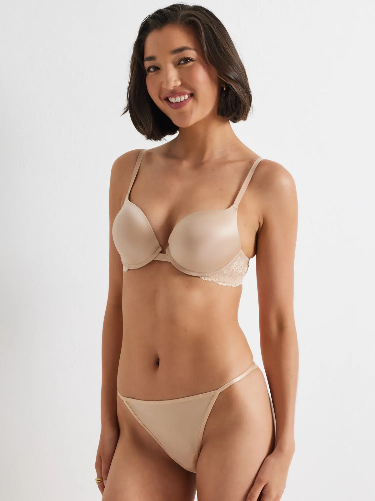 Bombshell Super Boost Bra in Rugby Tan by Kayser Lingerie