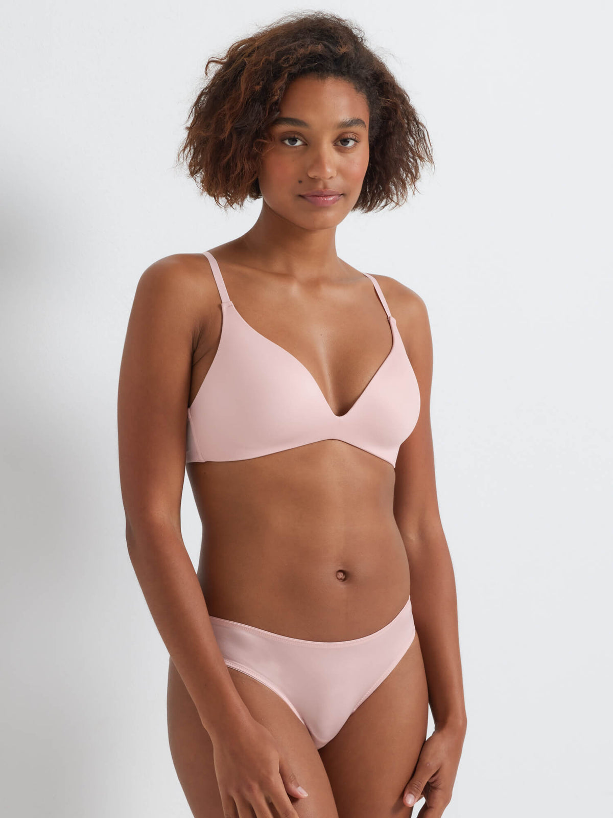 Brazilian Bombshell Bikini in Barely Pink by Kayser Lingerie