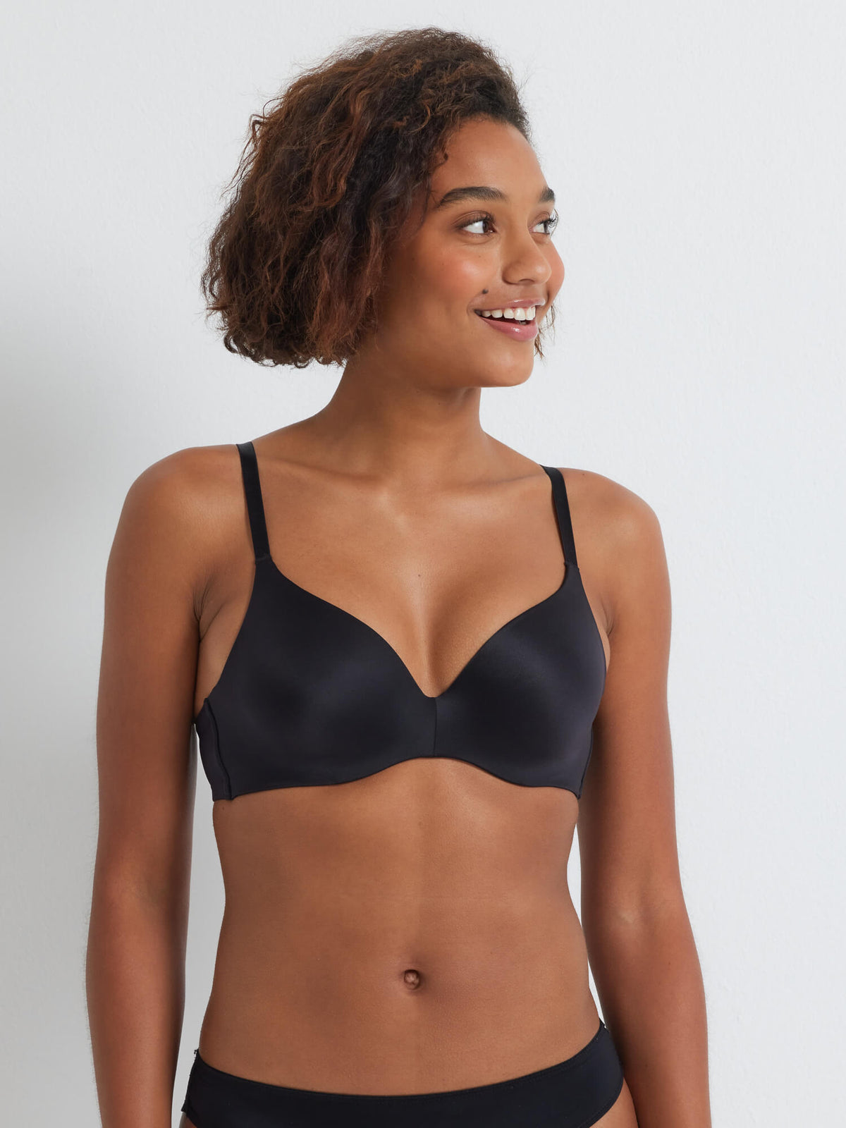 Total Comfort Smooth Comfort T-Shirt Bra in Black by Kayser Lingerie