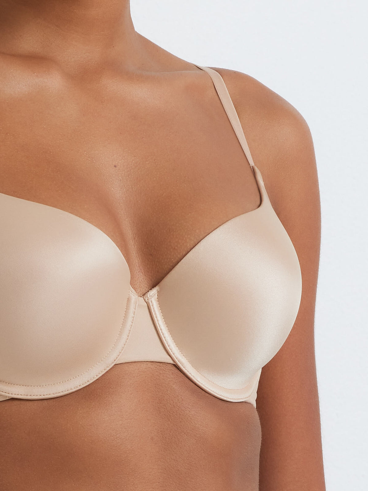 Total Comfort Smooth T-Shirt Bra in Bare by Kayser Lingerie