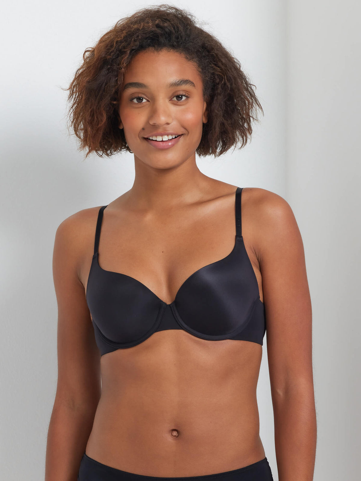 Total Comfort Smooth T-Shirt Bra in Black by Kayser Lingerie