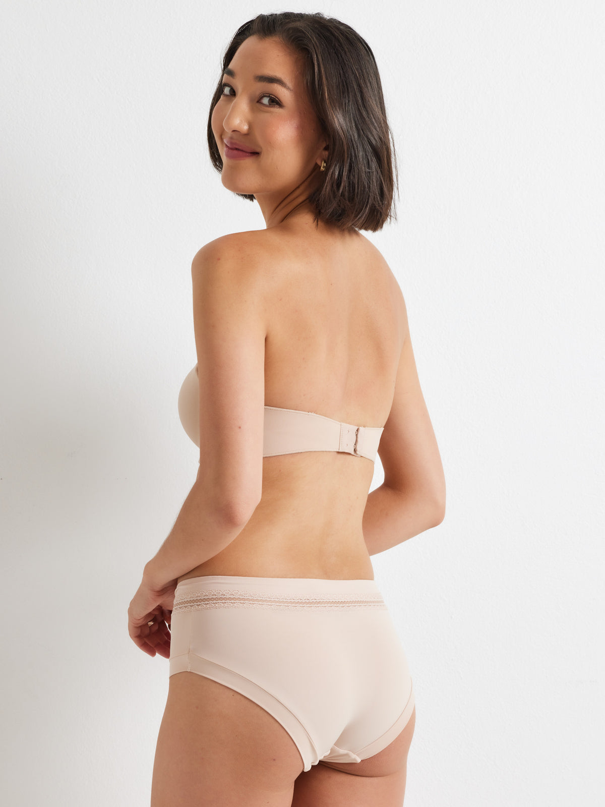 Insanely Comfy Mid Rise Brief in Nude by Kayser Lingerie