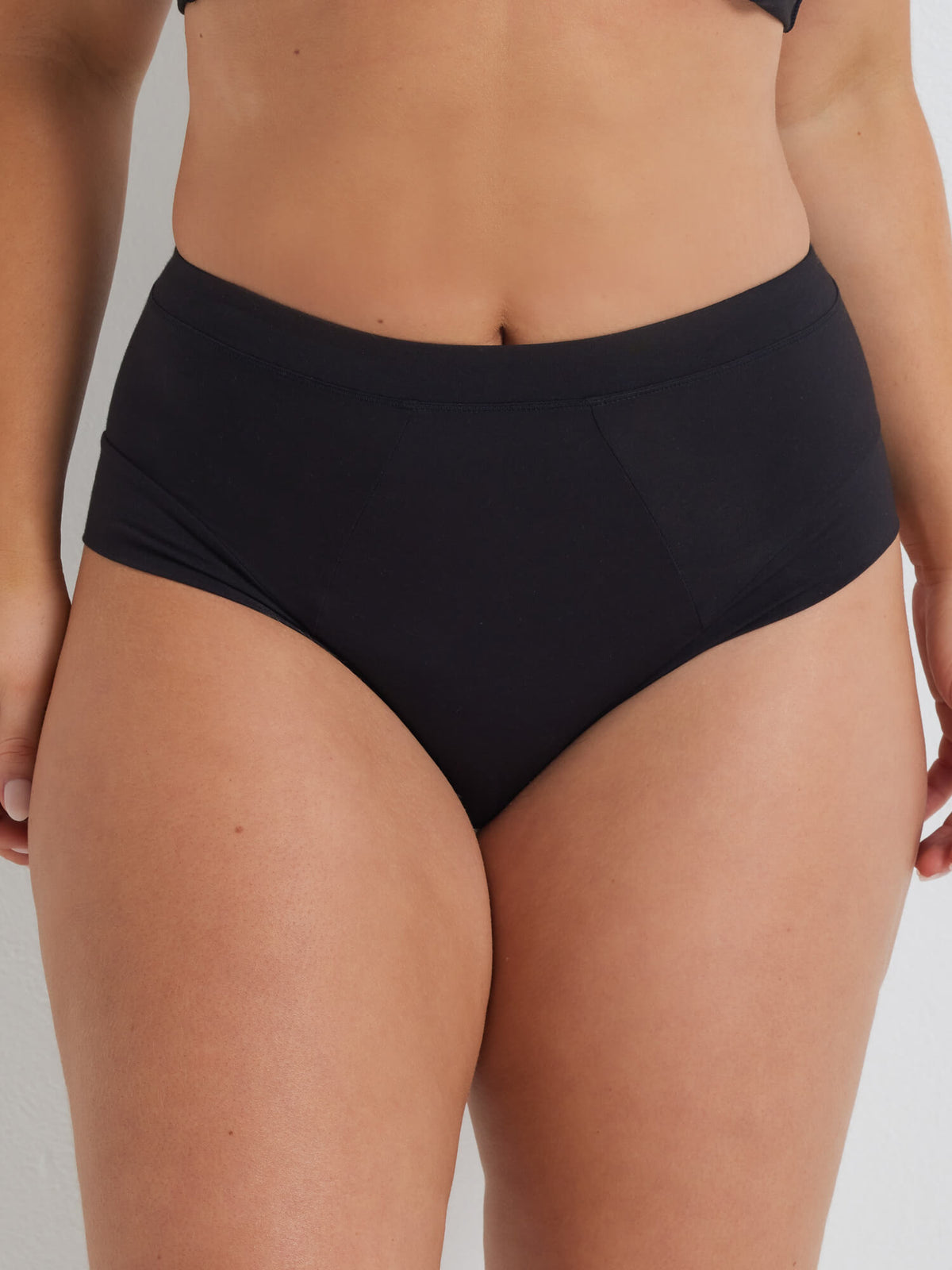 2 Pack Supima Bliss Cotton Full Brief in Black by Kayser Lingerie