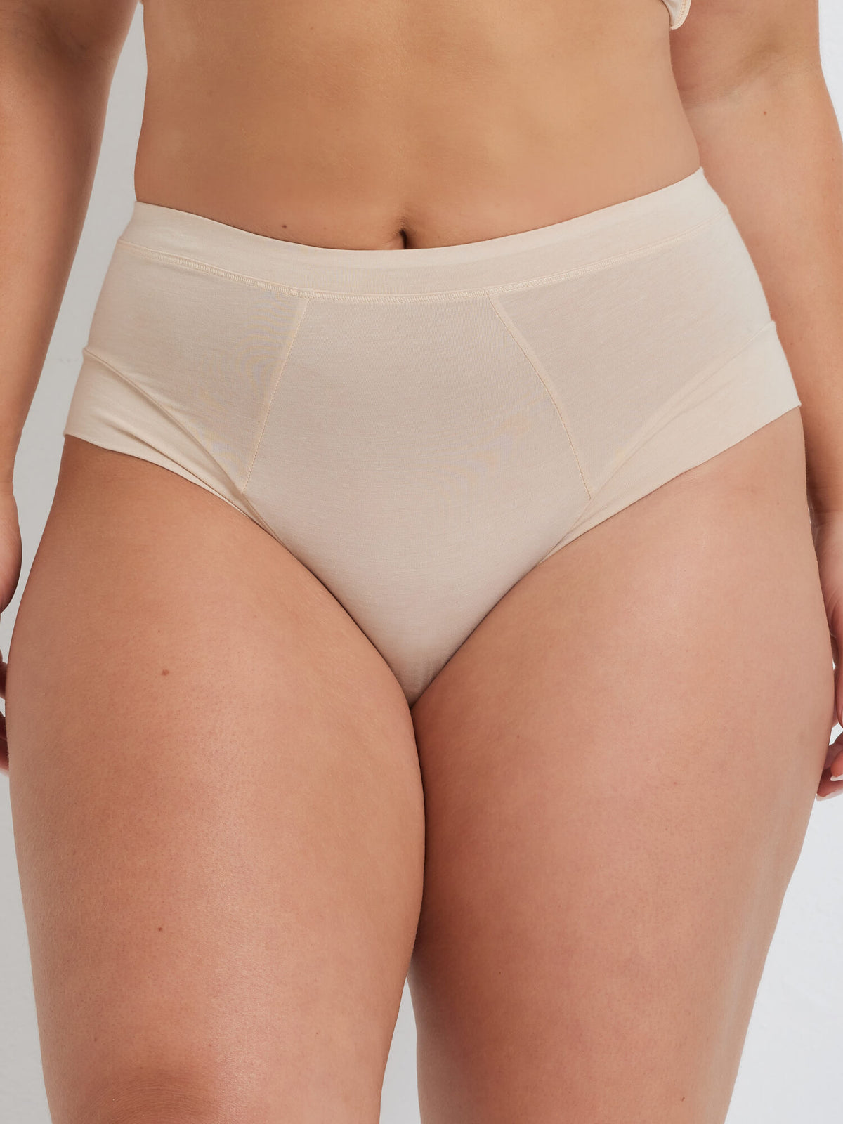 NEW Supima Bliss Cotton Full Brief in Honey Beige by Kayser Lingerie