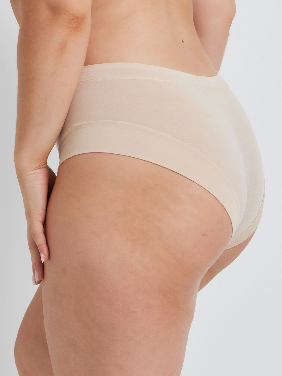 NEW Supima Bliss Cotton Full Brief in Honey Beige by Kayser Lingerie