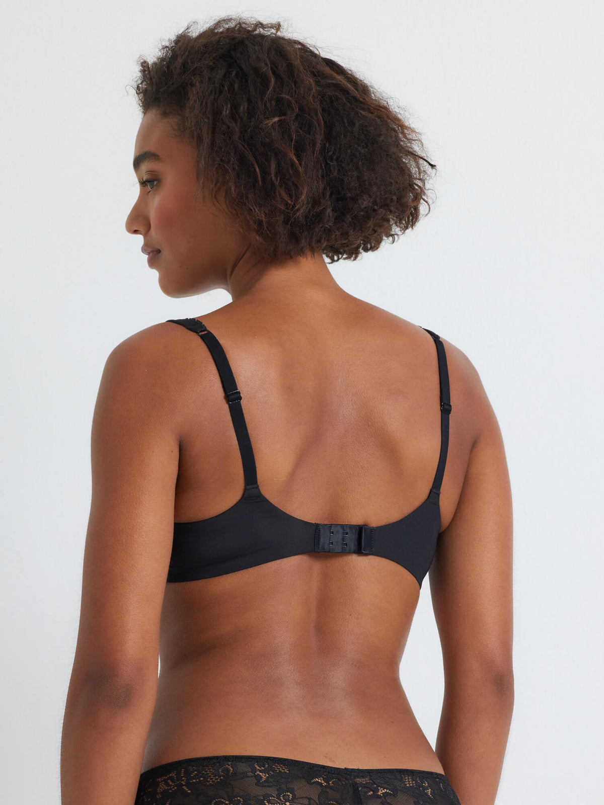 Total Comfort Luxe T-Shirt Bra in Black by Kayser Lingerie